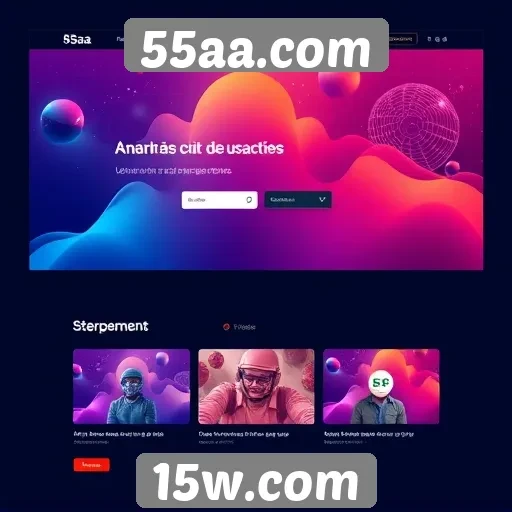 Avaliação da interface do usuário no 55aa